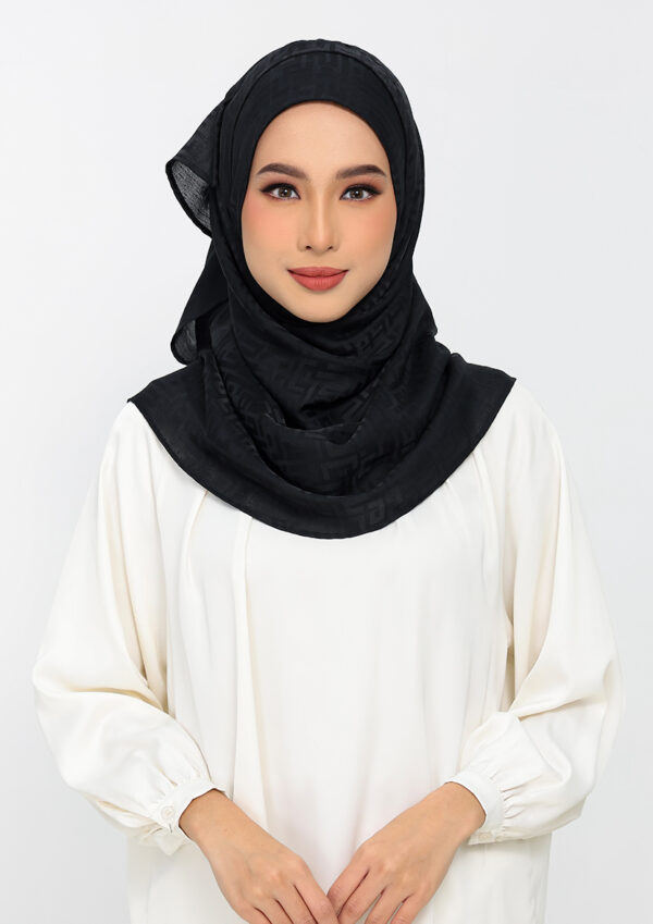 Jacquard Monogram Black - Image 4