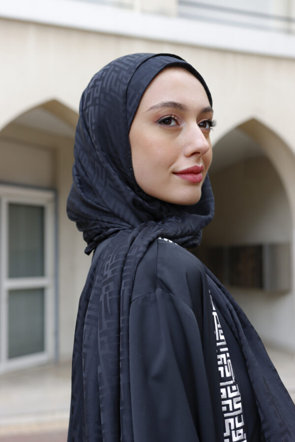 Jacquard Monogram Black - Image 3