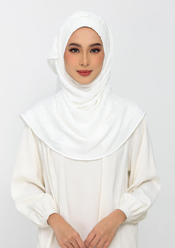 Jacquard Monogram White - Image 4