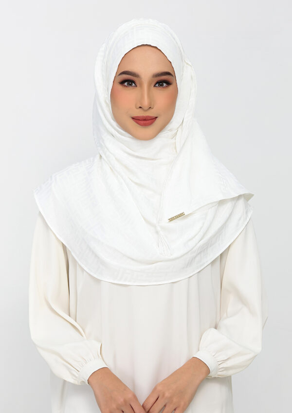 Jacquard Monogram White - Image 5