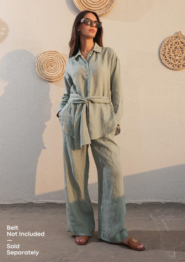 Premium Linen Modest Shirt - Image 13