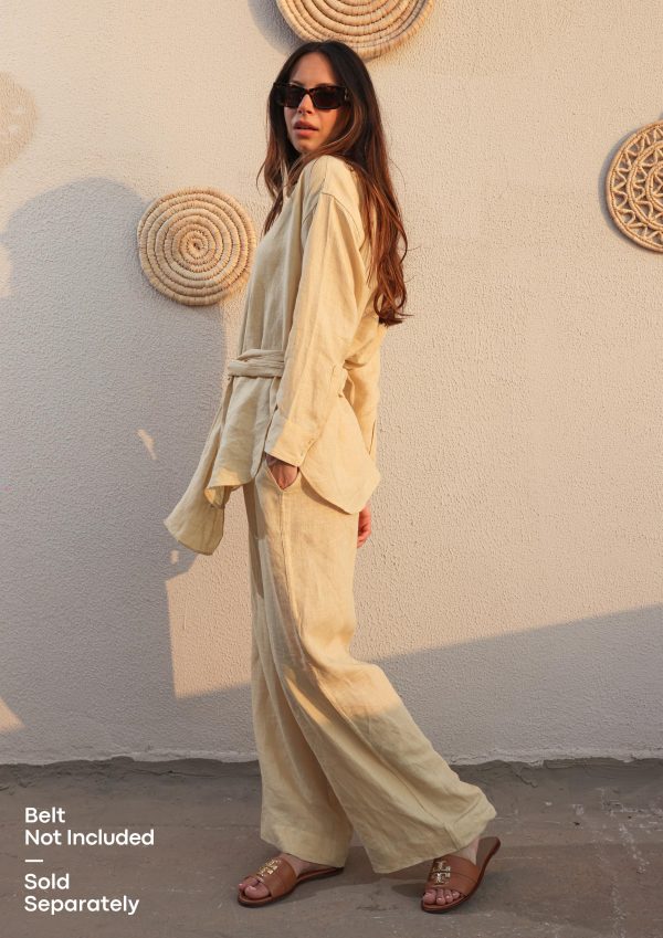Premium Linen Modest Shirt - Image 5
